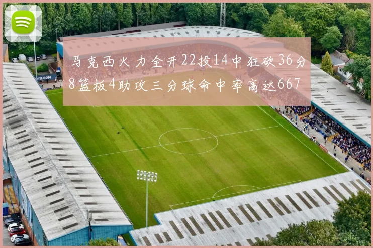 马克西火力全开22投14中狂砍36分8篮板4助攻三分球命中率高达667