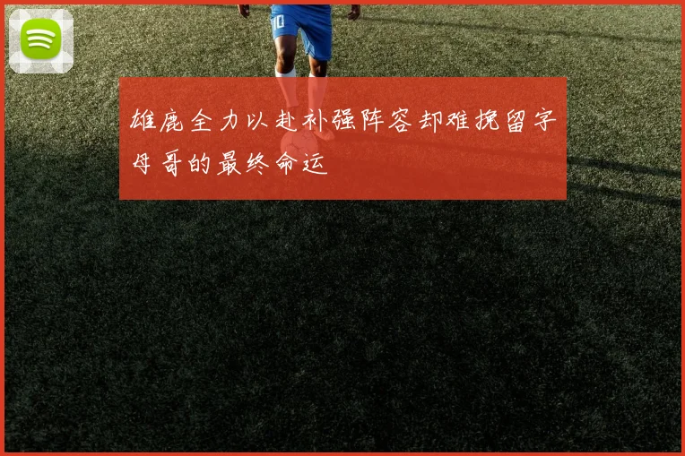 雄鹿全力以赴补强阵容却难挽留字母哥的最终命运